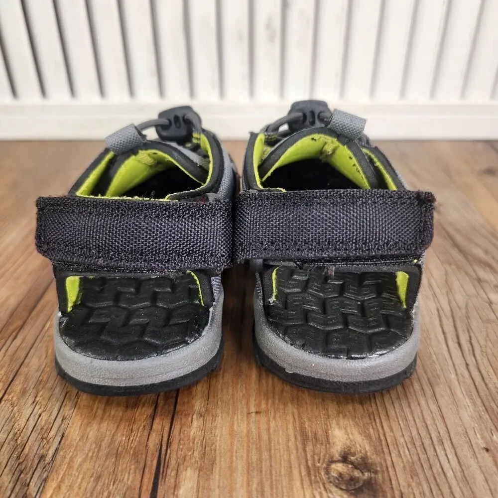 Northside Burke SE Sport Sandal Toddler Size 6 Gray Volt Adjustable Water Shoes